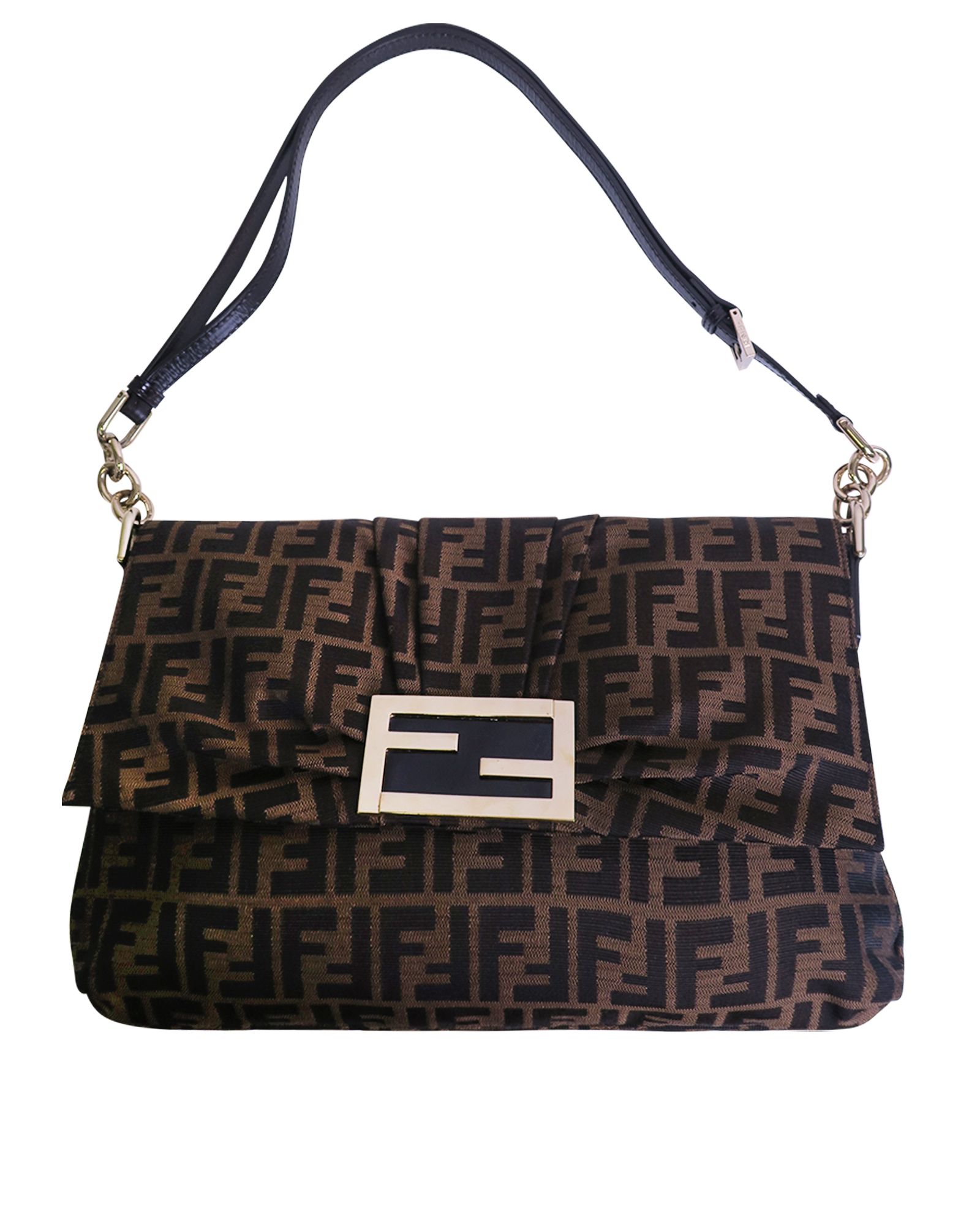 Fendi zucca shop print bag